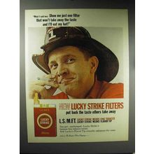 1965 Lucky Strike Cigarettes Ad - Won't Take Away Taste
