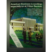 1967 Cities Service Company Ad - American Business