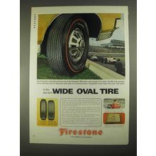 1967 Firestone Super Sports Wide Oval Tire Ad