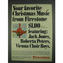 1967 Firestone Christmas Music Vol. 6 Ad - Favorite