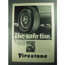 1968 Firestone Tires Ad - The Safe Tire