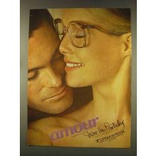 1977 Diane Von Furstenberg Amour Eyeglasses Ad