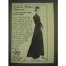 1974 J. Jill Jersey Dress Advertisement - Victoria Reigns Supreme