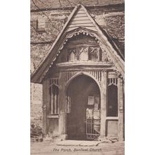 South Benfleet Essex Lychgate Church Entrance Porch Mint Postcard