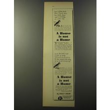 1953 Rinehart Book Ad - A House is not a home by Polly Adler