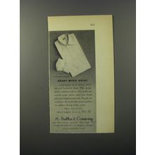 1953 A. Sulka Shirts Ad - The Famous Sulka Ready Made Shirt