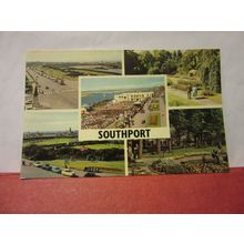 multiview, SOUTHPORT, LANCASHIRE unused postcard PLC19348 =