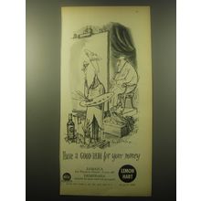 1959 Lemon Hart Rum Advertisement - art by Ronald Searle - Have a good rum