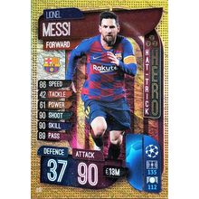 Topps Match Attax 2019/20 UCL Hat-Trick Hero 19/20 Lionel Messi Barcelona #315