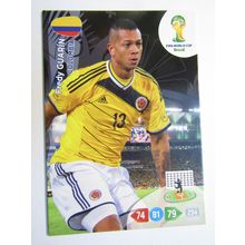 Fredy Guarin - Colombia - 2014 Panini Adrenalyn XL Brazil World Cup (ef1)