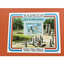 ICOLLECTZONE BARBUDA - Scott 635 - MNH S/S - Olympics - 1984 (F100)