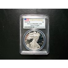 2015-W PCGS Silver Eagle First Strike PR69 DCAM