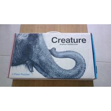 CREATURE by Andrew Zuckerman. Double-Sided Floor Puzzles 16 Large Piece Jigsaws