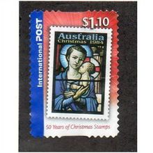 AUS 2007 $1.10 (S/A) 'CHRISTMAS' FINE USED (EBID2912)