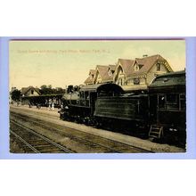 New Jersey Asbury Park Ocean Grove & Asbury Park Depot View From Tracks St~177