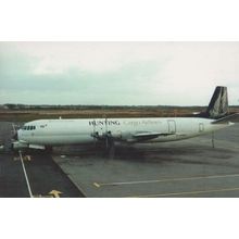 Hunting Vanguard G-Apes at Luton Airport Limited Edition of 500 Postcard