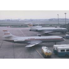 Iberia Caravelle EC-ATX 1968 at Heathrow Airport Limited Edition of 300 Postcard