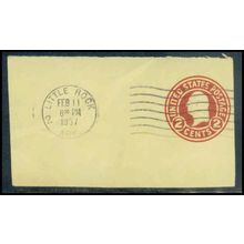 Used U429 2c George Washington Fine Cut Square WA3057