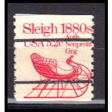 1900a 5.2c Sleigh Average MNH Dry Gum PreCnx CA1024