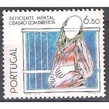 Portugal 1979 Michel 1448 Neuf ** Cote (2008) 0.50 € Intégration handicapées