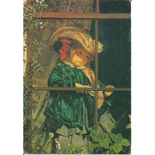 Art SOPHIE ANDERSON No Walk Today Postcard (Medici 1684)