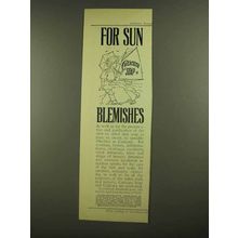 1908 Cuticura Soap Ad - For Sun Blemishes