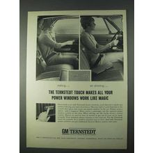 1966 GM Ternstedt Power Windows Ad - Like Magic