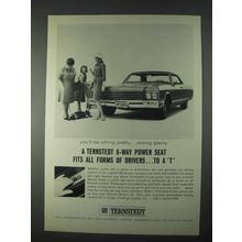 1966 GM Ternstedt Power Seat Ad - Fits All Forms