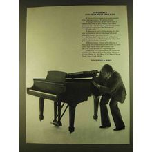 1980 Steinway Pianos Ad - Open Her Up and Hear