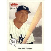 2002 Greats Of The Game Johnny Mize #12