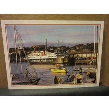THE HARBOUR, OBAN, ARGYLL. unused postcard J Arthur Dixon PAR 26509 =