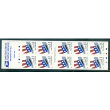 3268a 33c H Hat Very Fine MNH Pane/10 P# V1111 L00286 (2)