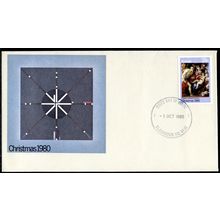 AUSTRALIA 1980 FDC Christmas (28c stamp) Cover 146 - Blackburn VIC PMK