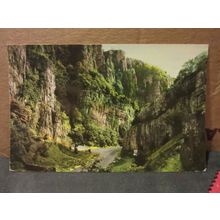 CHEDDAR GORGE, SOMERSET unused postcard Colourmaster # =