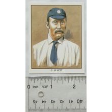 Yorkshire Test Cricketers Card No. 22 G. Ulyett