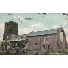 Edwalton Church Nottingham Old WW1 War Postcard