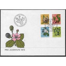 1973 Michel 1013/1016 - on FDC
