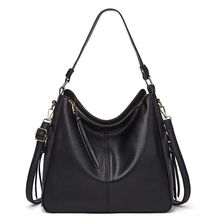 Handbags for Women Large Designer Ladies Hobo bag Bucket Purse Faux Leather Blac