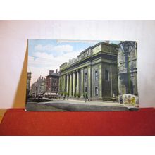 FREE REFERENCE LIBRARY, MANCHESTER used antique postcard c.1903 pm =