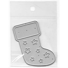 Christmas Stocking Die. App 4.5x5.75cm. Die Cutting Cardmaking Scrapbooking