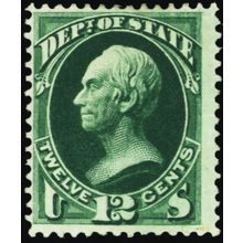 O63, Mint Part OG 12¢ FVF Official Stamp - SCV $310 - Stuart Katz