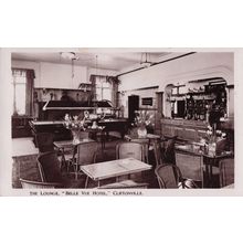Snooker Pool Table Cliftonville Belle Vue Hotel Kent Postcard Please Read