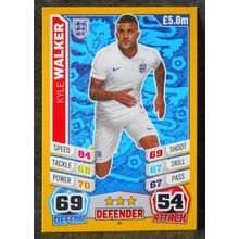 Kyle Walker England football card by Topps Match Attax 2014 World Cup 84