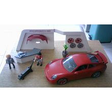 PLAYMOBIL PORSCHE 911 SPORTS CAR & SHOWROOM (With 2 Figures) Set 3911