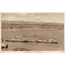 EC993 DOUGLAS BAY. PRINTED POSTCARD