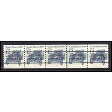 2132a 12c Stanley Steamer Fine MNH Dry Gum PNC 1/5 AA0431