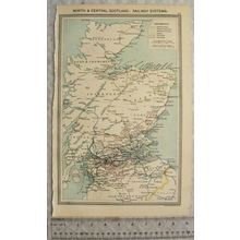 c1907 Harmsworth Plate No. 30 North & Central Scotland Railway Systems