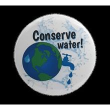 Conserve Water[ 2.25 inch ]