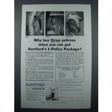 1958 Hartford Insurance Ad - 1-Policy Package