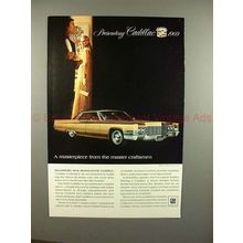 1969 Cadillac Car Ad - Masterpiece, Master Craftsmen!!